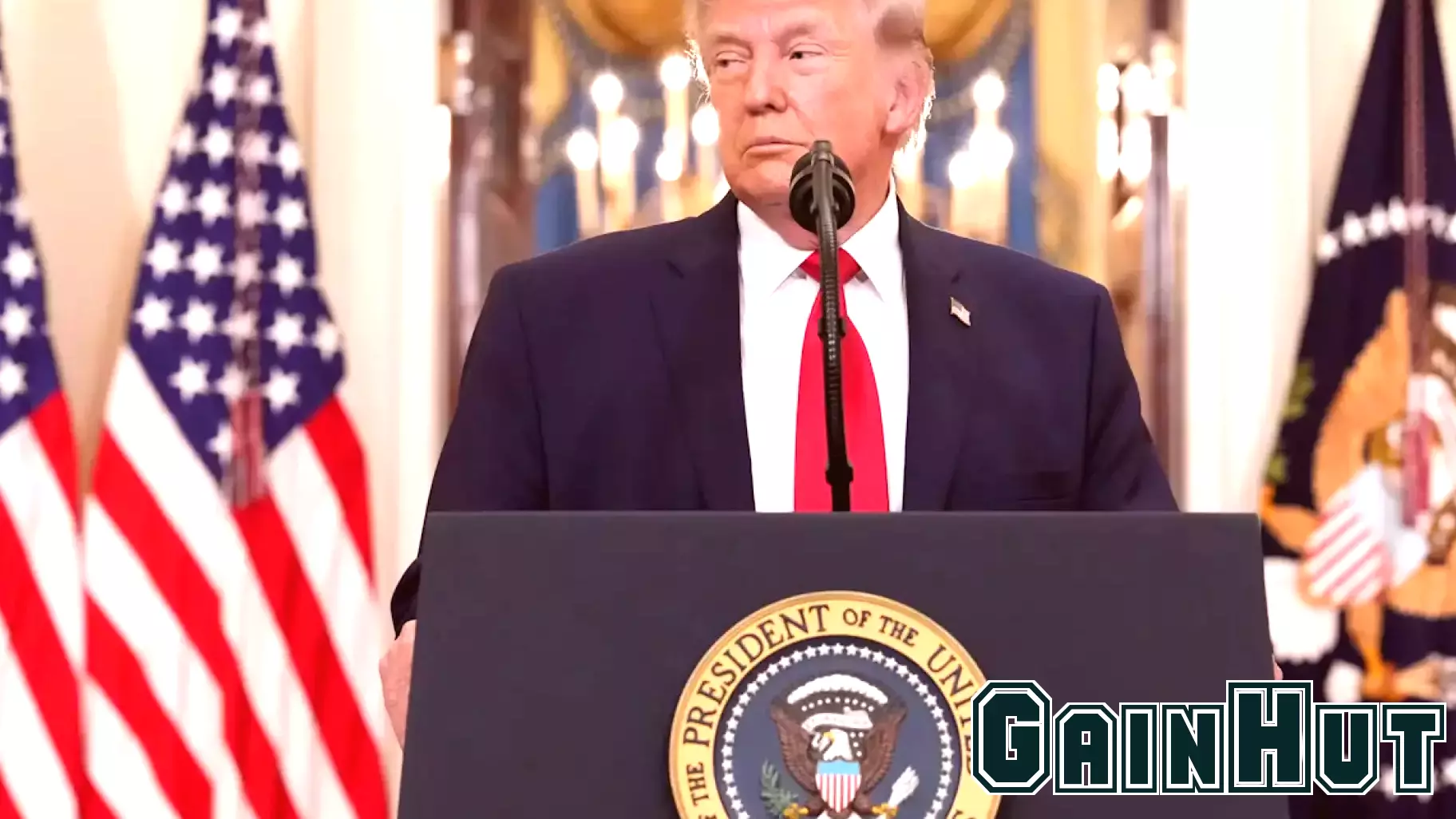 Oil surges and US stock futures fall after Trump offers no clear timeline to end war in Iran