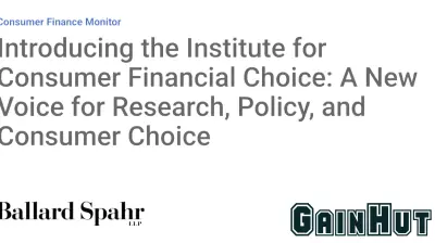 New Think Tank Launches to Champion Consumer Financial Freedom and Choice